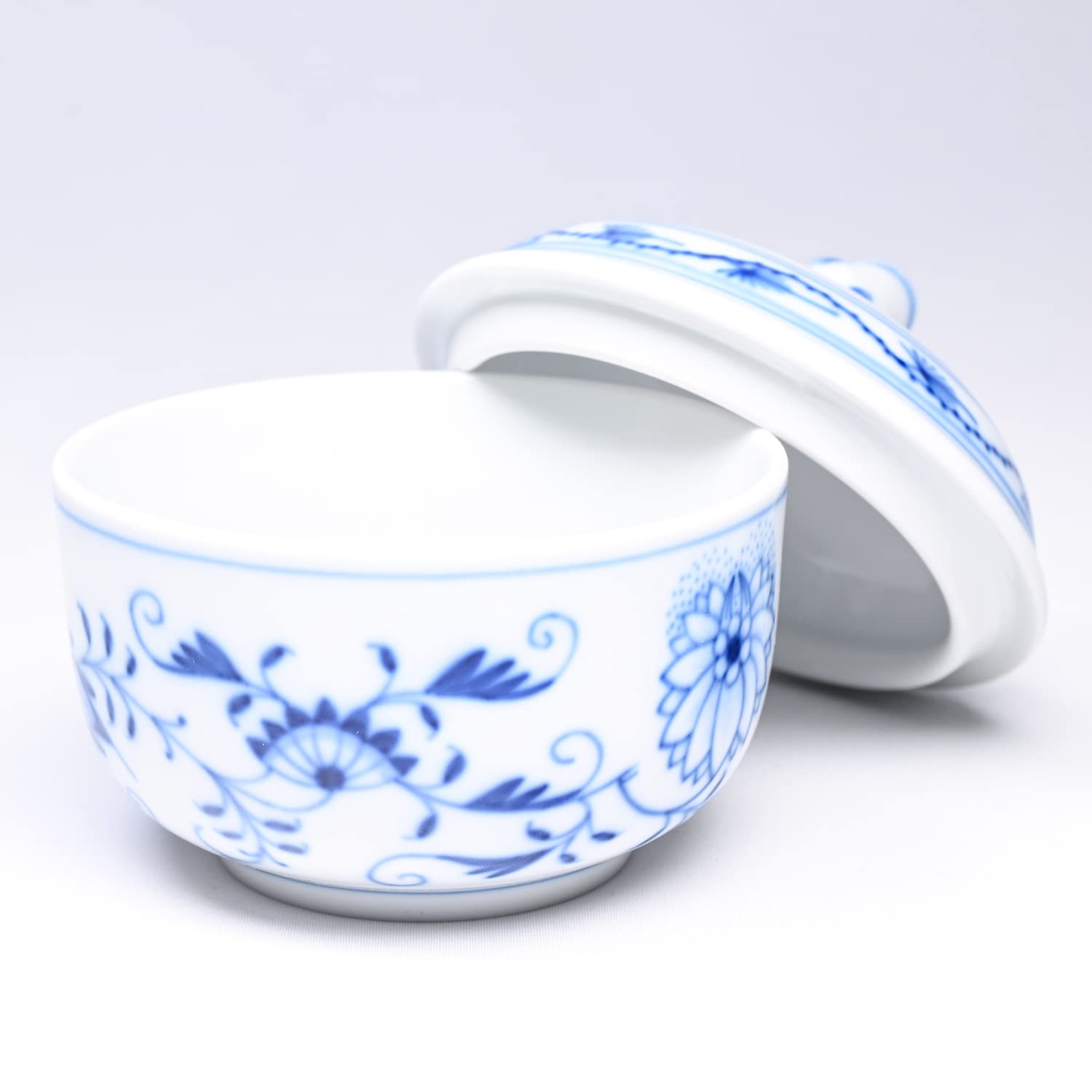 Amazon.co.jp: マイセン ブルーオニオン シュガーボックス